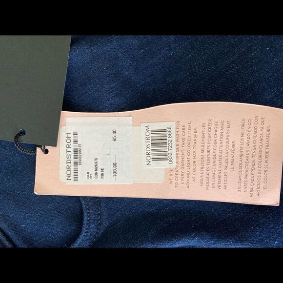 Slim Straight Ankle Jeans in Curves 360 Denim With Side Slits - Picture 6 of 9
